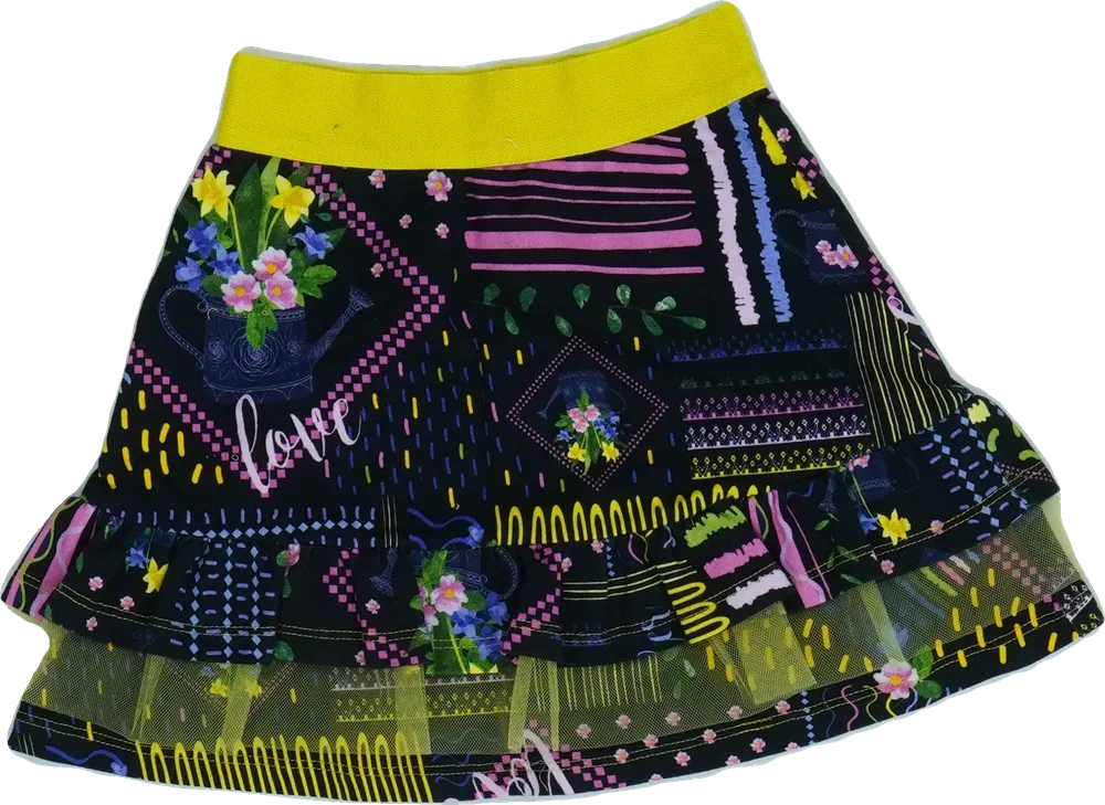 Többszínű Rosalita Szoknya EU 104 / UK 4 év / US 4T/XS