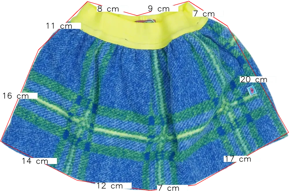 Kék Rosalita Szoknya EU 98 / UK 3 év / US 3T