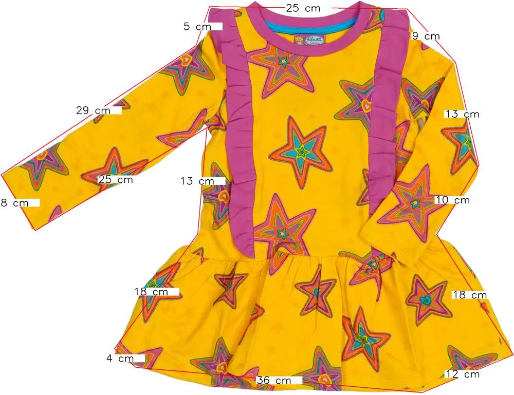 Sárga (narancs) Rosalita Ruha EU 98 / UK 3 év / US 3T