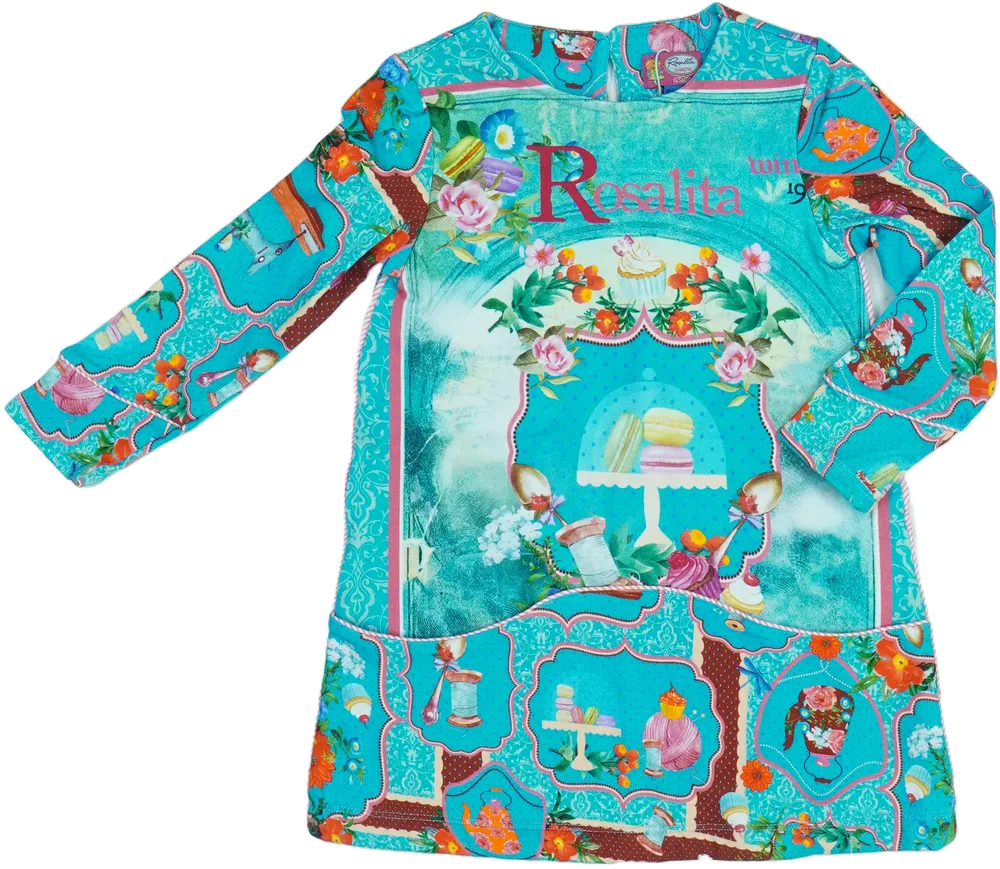 Kék Rosalita Ruha EU 104 / UK 4 év / US 4T/XS