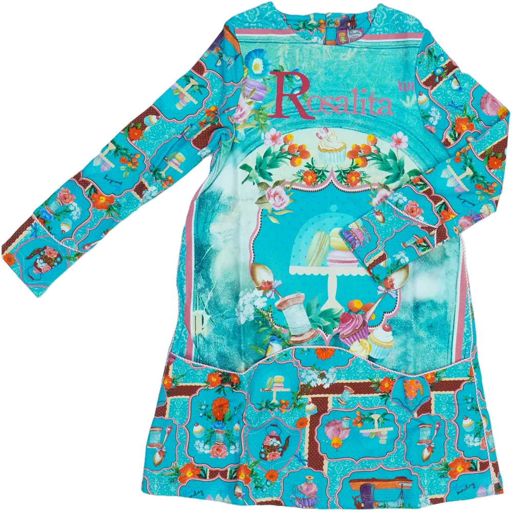 Kék Rosalita Ruha EU 140 / UK 10 év / US 10 év/L