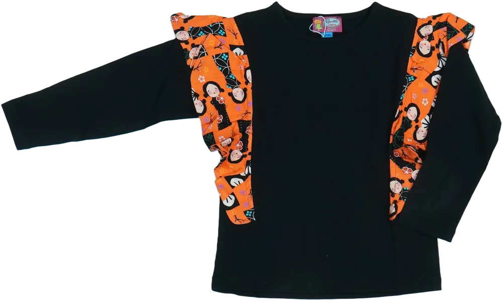 Fekete Rosalita Hosszú ujjú felső EU 98 / UK 3 év / US 3T