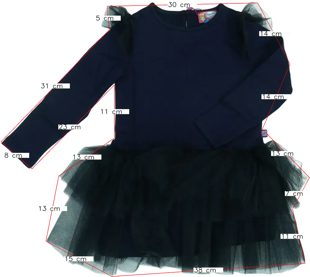 Kék Rosalita Ruha EU 104 / UK 4 év / US 4T/XS