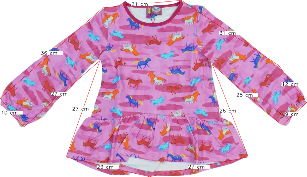 Rózsaszín Rosalita Tunika EU 104 / UK 4 év / US 4T/XS