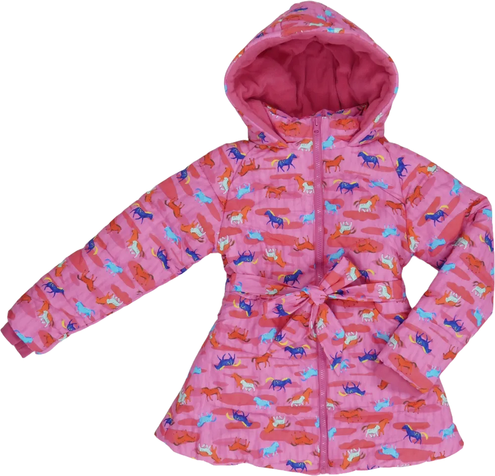 Rózsaszín Rosalita Télikabát EU 128 / UK 8 év / US 8 év/M