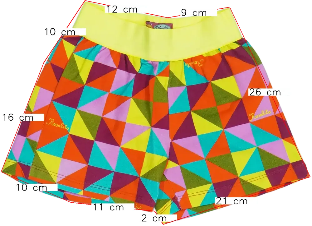 Többszínű Rosalita Szoknyanadrág EU 98 / UK 3 év / US 3T