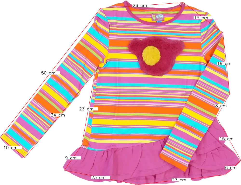 Többszínű Rosalita Ruha EU 152 / UK 12 év / US 12 év/L