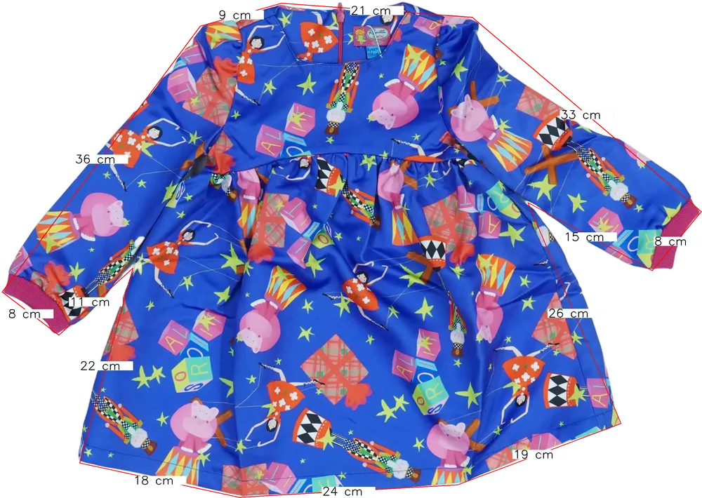 Többszínű Rosalita Ruha EU 104 / UK 4 év / US 4T/XS