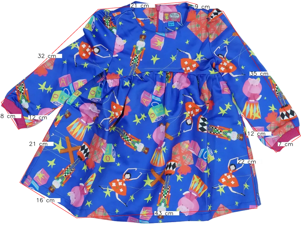 Többszínű Rosalita Ruha EU 98 / UK 3 év / US 3T