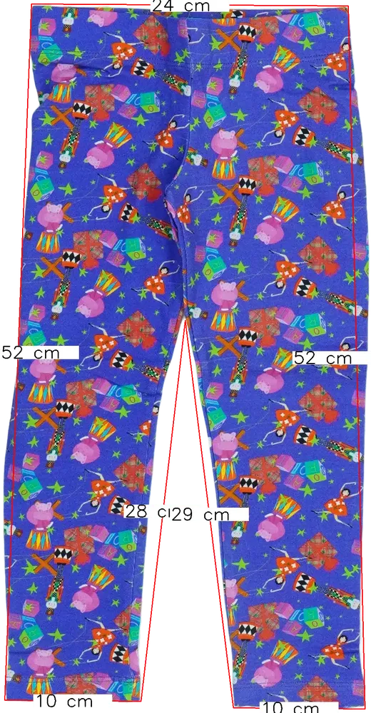 Lila Rosalita Leggings EU 104 / UK 4 év / US 4T/XS