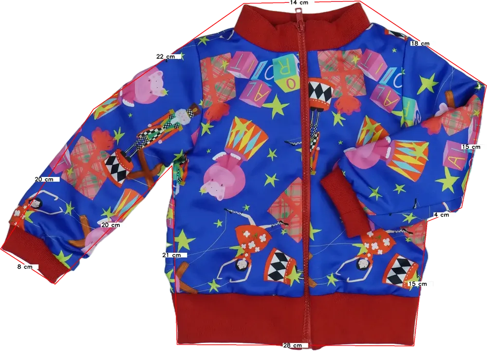 Többszínű Rosalita Dzseki EU 98 / UK 3 év / US 3T