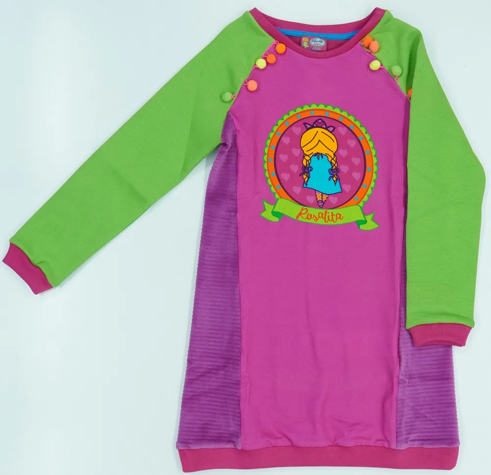 Rózsaszín Rosalita Ruha EU 140 / UK 10 év / US 10 év/L