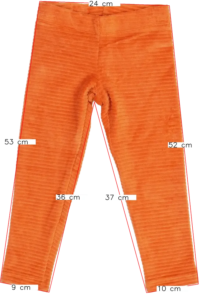 Sárga (narancs) Rosalita Leggings EU 104 / UK 4 év / US 4T/XS