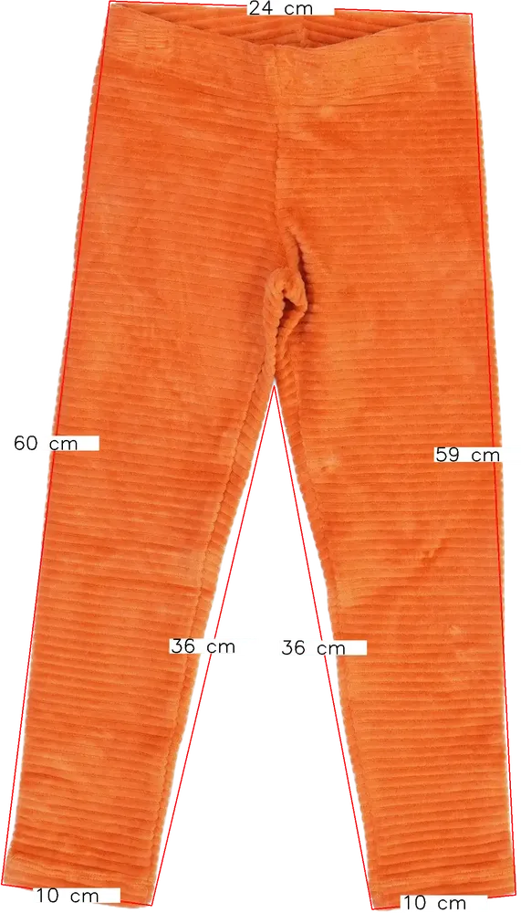 Sárga (narancs) Rosalita Leggings EU 116 / UK 6 év / US 6 év/S