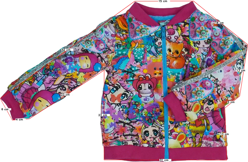 Többszínű Rosalita Dzseki EU 104 / UK 4 év / US 4T/XS