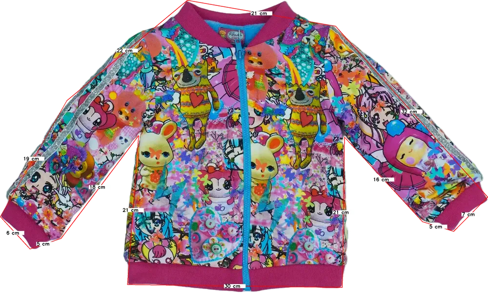 Többszínű Rosalita Dzseki EU 98 / UK 3 év / US 3T