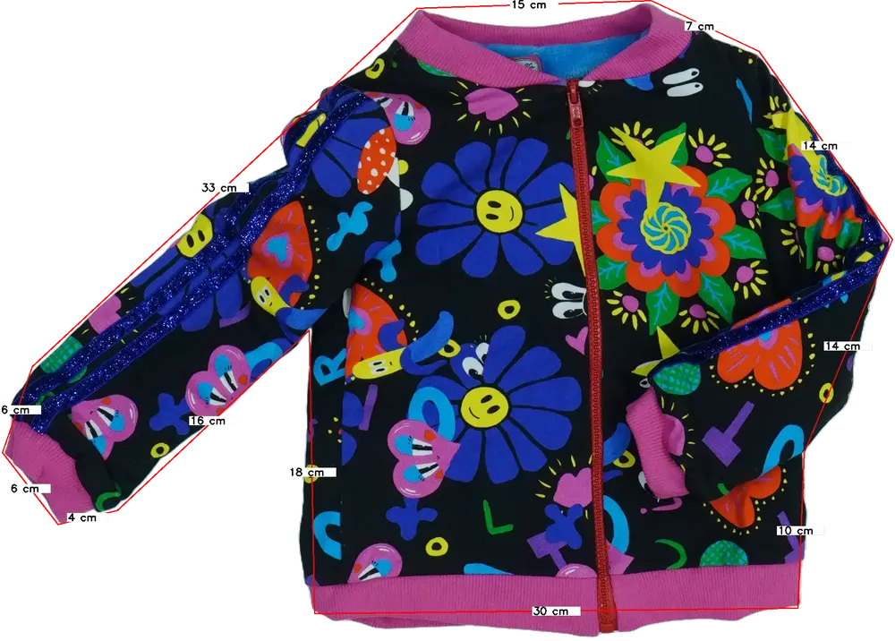 Többszínű Rosalita Dzseki EU 104 / UK 4 év / US 4T/XS