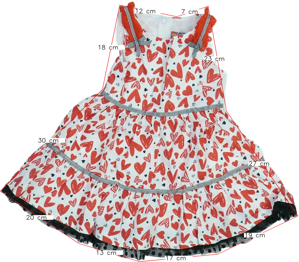 Fehér Rosalita Ruha EU 104 / UK 4 év / US 4T/XS