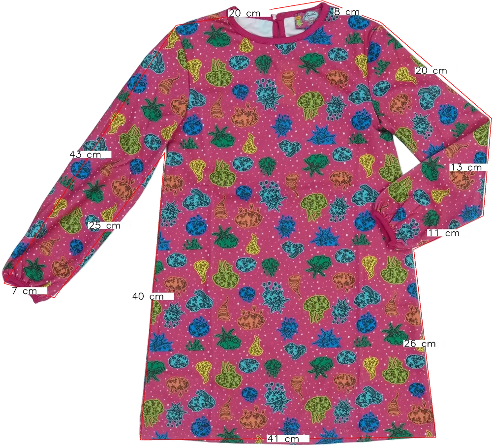 Rózsaszín Rosalita Ruha EU 116 / UK 6 év / US 6 év/S