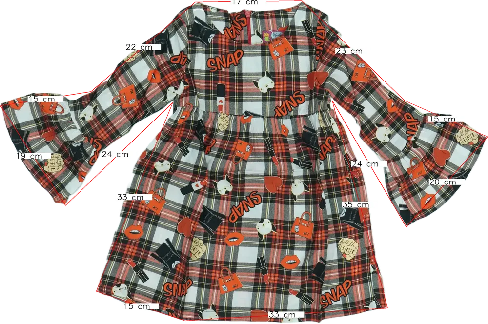 Fehér Rosalita Ruha EU 104 / UK 4 év / US 4T/XS