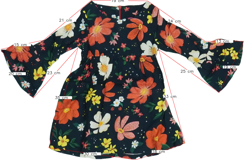 Fekete Rosalita Ruha EU 104 / UK 4 év / US 4T/XS