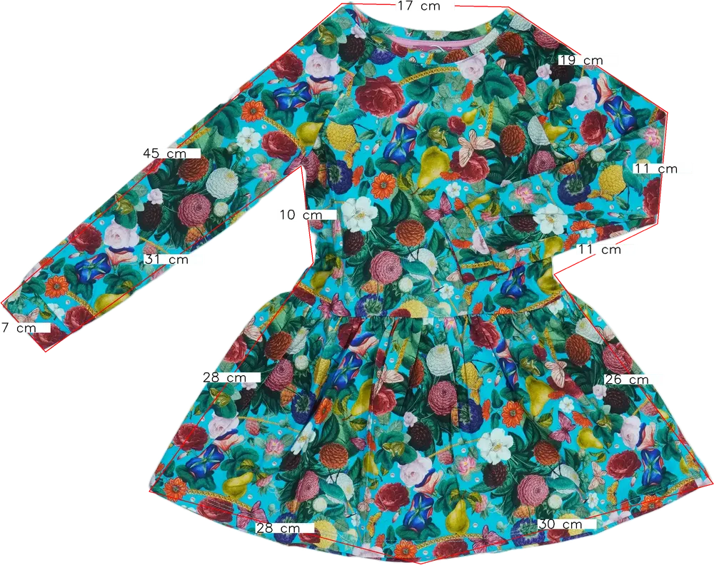 Kék Rosalita Ruha EU 104 / UK 4 év / US 4T/XS