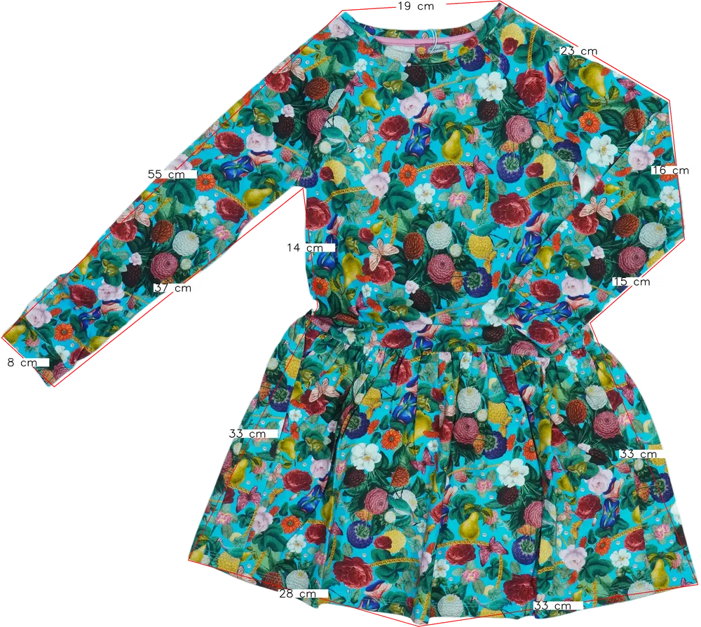 Kék Rosalita Ruha EU 140 / UK 10 év / US 10 év/L