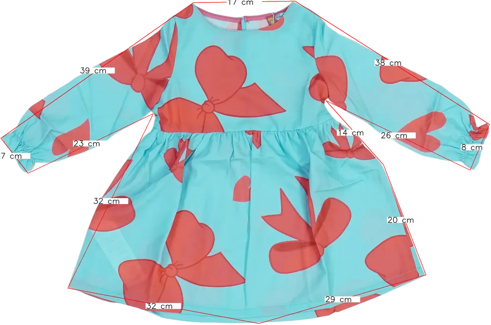 Kék Rosalita Ruha EU 104 / UK 4 év / US 4T/XS