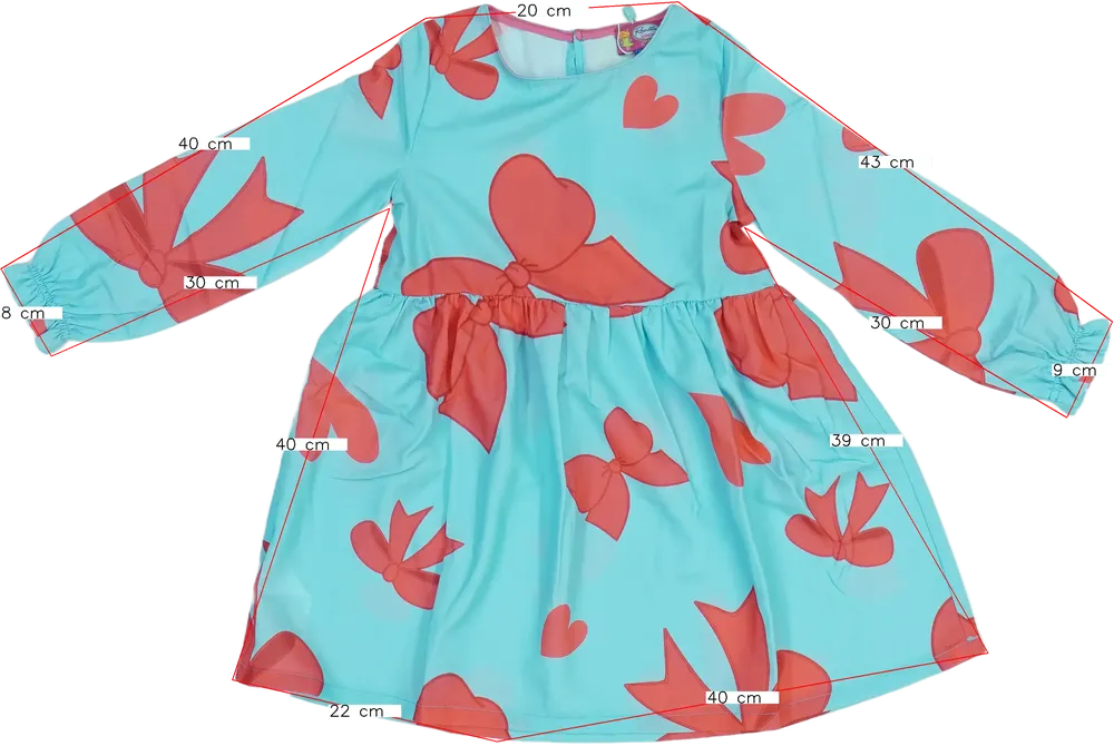 Kék Rosalita Ruha EU 116 / UK 6 év / US 6 év/S