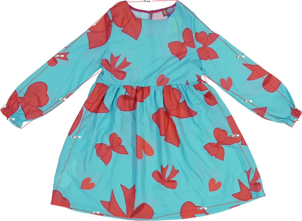 Kék Rosalita Ruha EU 140 / UK 10 év / US 10 év/L