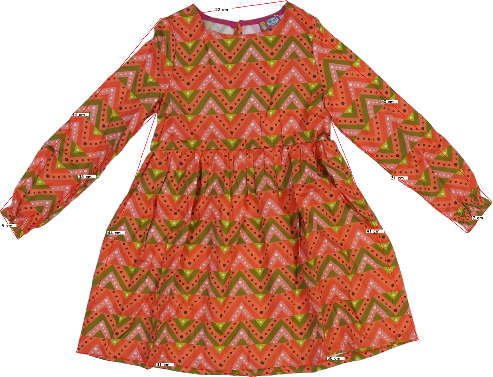 Többszínű Rosalita Ruha EU 128 / UK 8 év / US 8 év/M