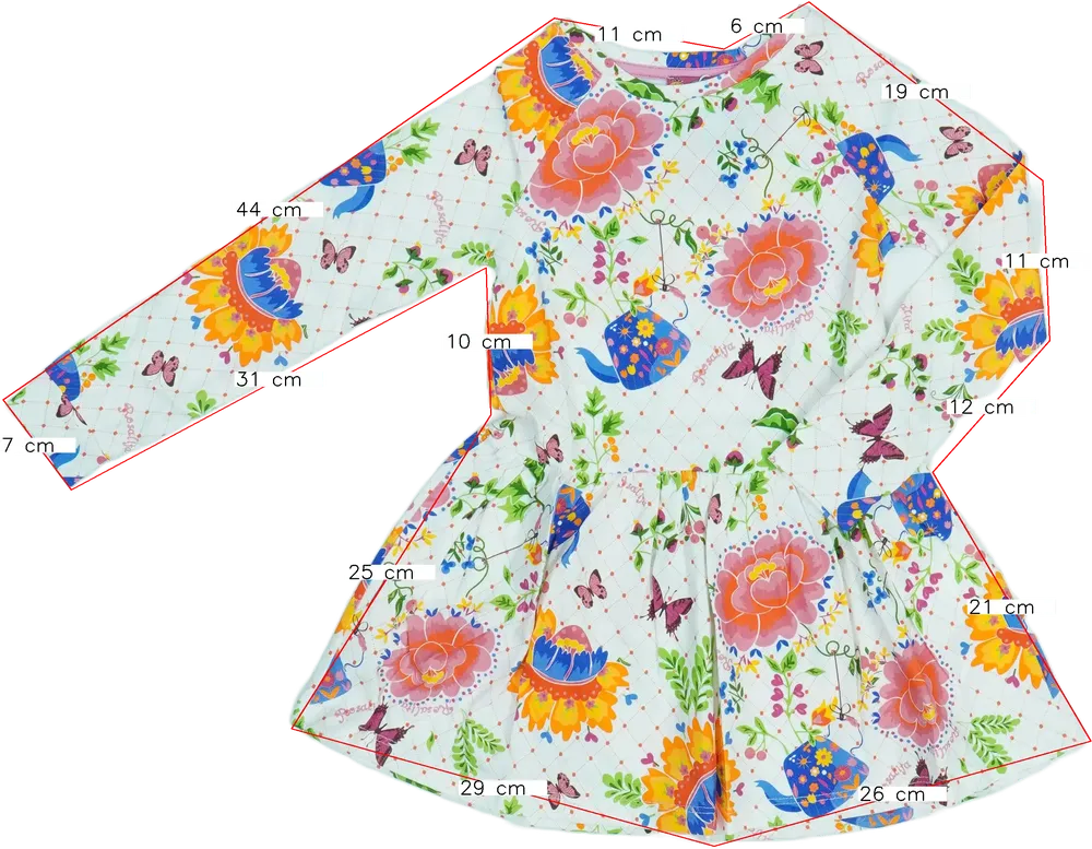 Fehér Rosalita Ruha EU 104 / UK 4 év / US 4T/XS