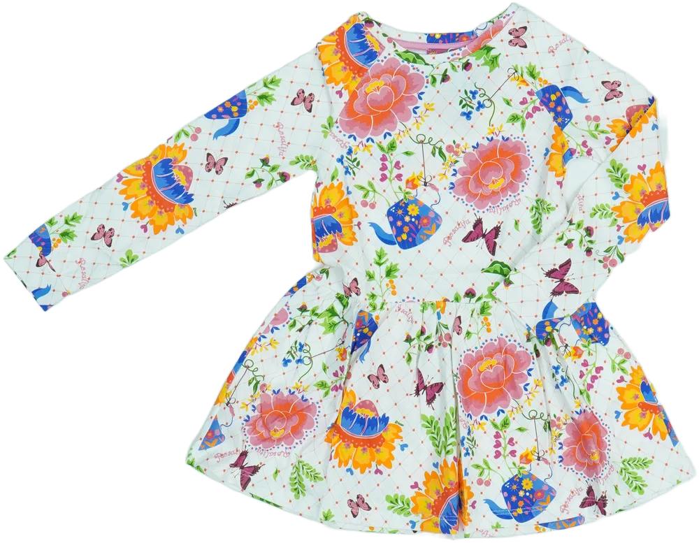 Fehér Rosalita Ruha EU 104 / UK 4 év / US 4T/XS