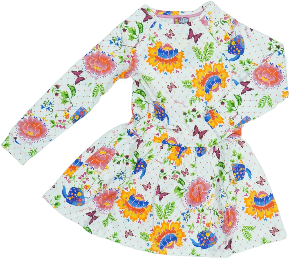 Fehér Rosalita Ruha EU 128 / UK 8 év / US 8 év/M