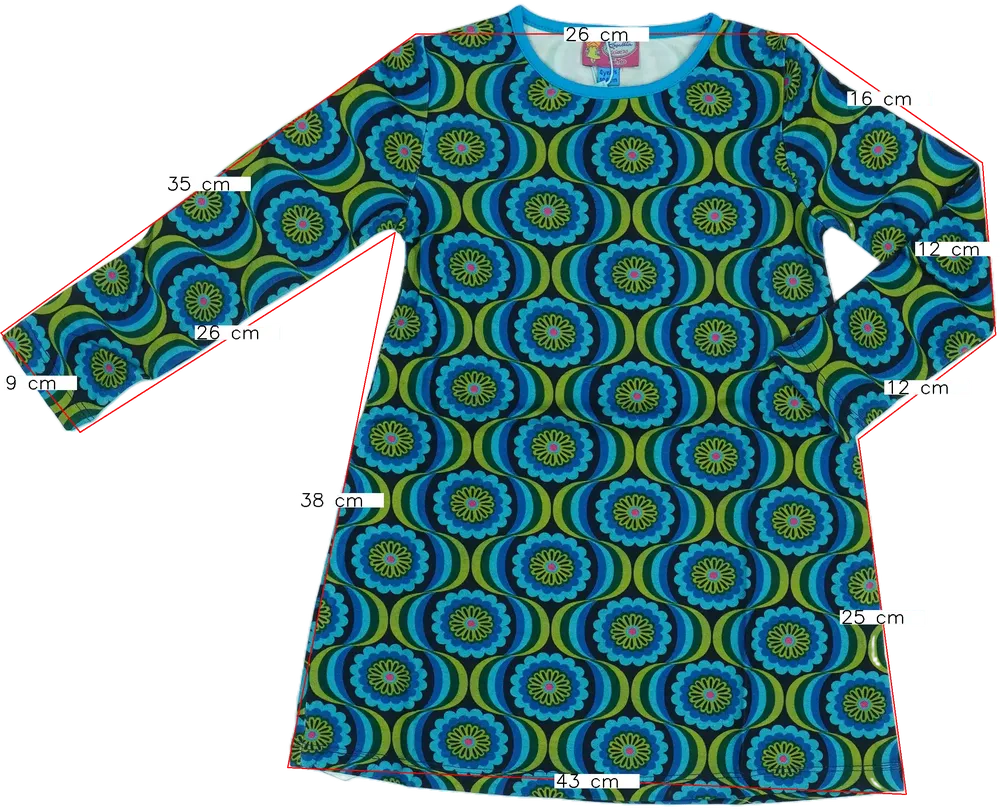 Kék Rosalita Ruha EU 104 / UK 4 év / US 4T/XS