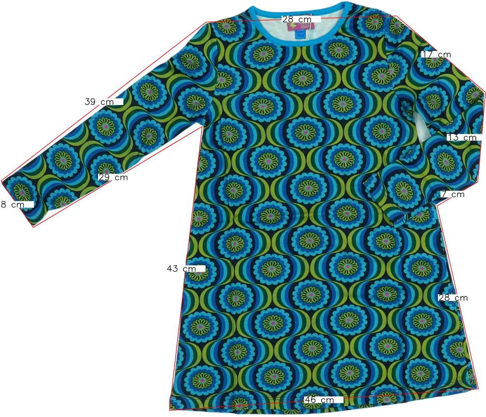 Kék Rosalita Ruha EU 116 / UK 6 év / US 6 év/S