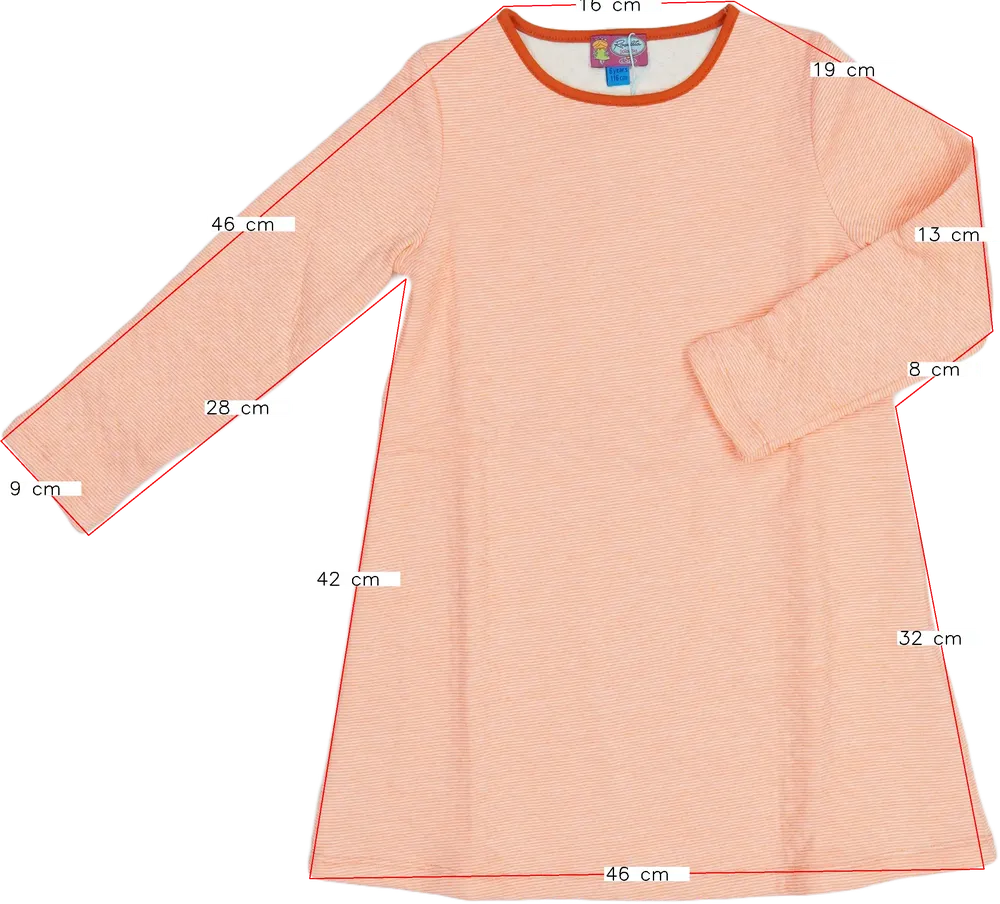 Sárga (narancs) Rosalita Ruha EU 116 / UK 6 év / US 6 év/S