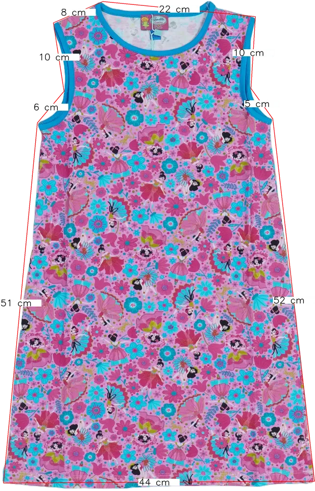 Rózsaszín Rosalita Ruha EU 128 / UK 8 év / US 8 év/M