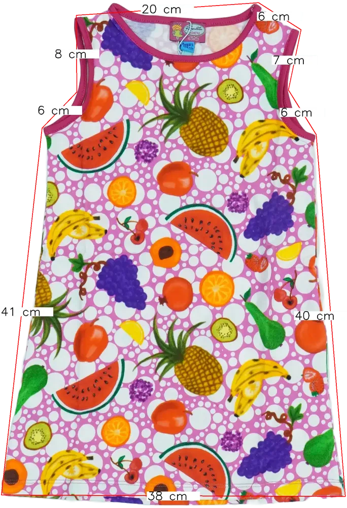 Rózsaszín Rosalita Ruha EU 104 / UK 4 év / US 4T/XS