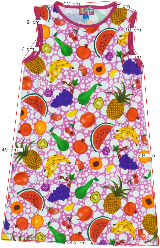 Rózsaszín Rosalita Ruha EU 128 / UK 8 év / US 8 év/M