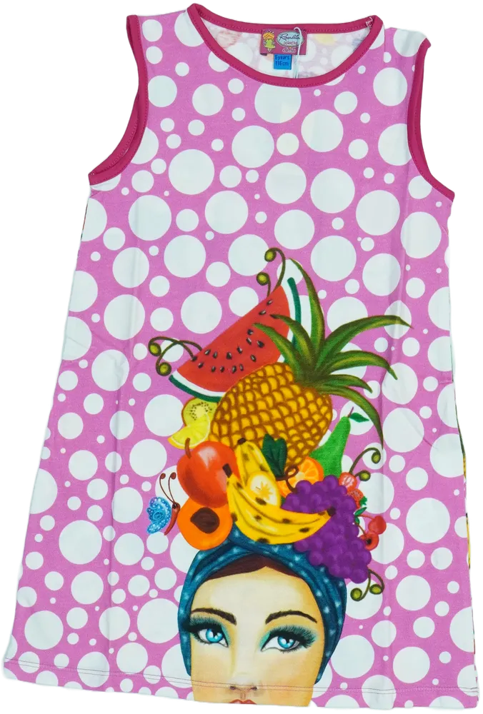 Rózsaszín Rosalita Ruha EU 116 / UK 6 év / US 6 év/S