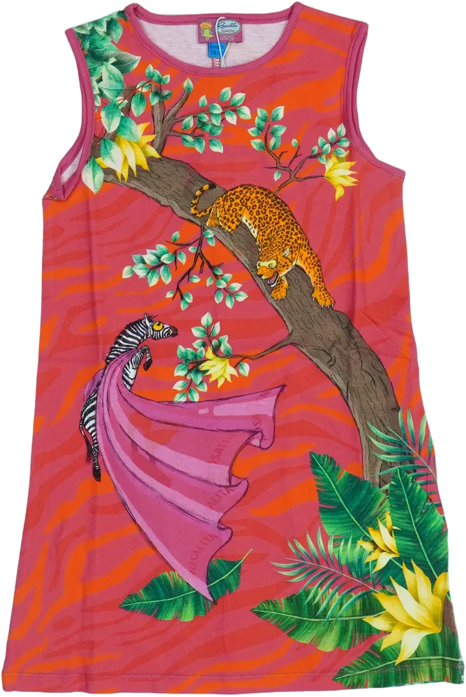 Rózsaszín Rosalita Ruha EU 116 / UK 6 év / US 6 év/S