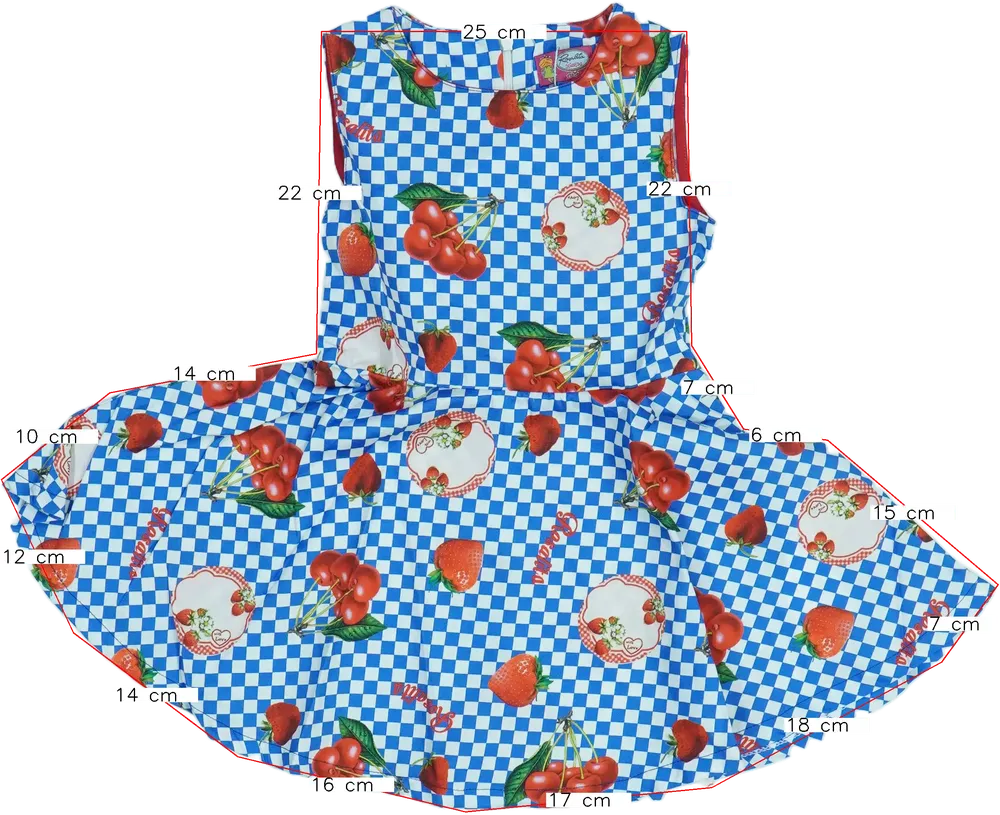 Többszínű Rosalita Ruha EU 116 / UK 6 év / US 6 év/S