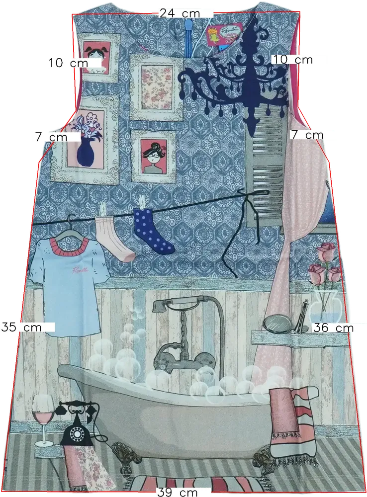 Kék Rosalita Ruha EU 104 / UK 4 év / US 4T/XS