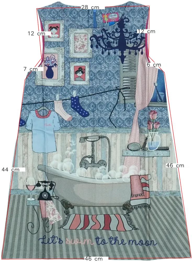 Kék Rosalita Ruha EU 128 / UK 8 év / US 8 év/M