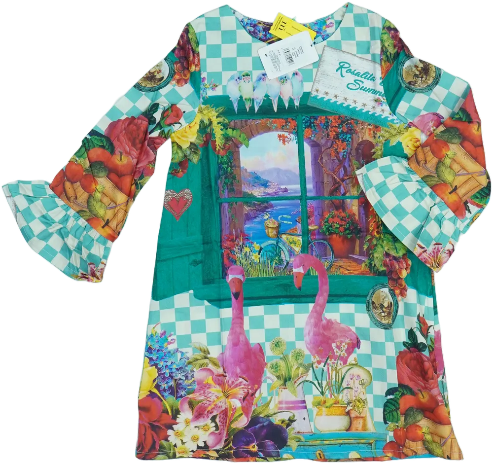 Többszínű Rosalita Ruha EU 128 / UK 8 év / US 8 év/M