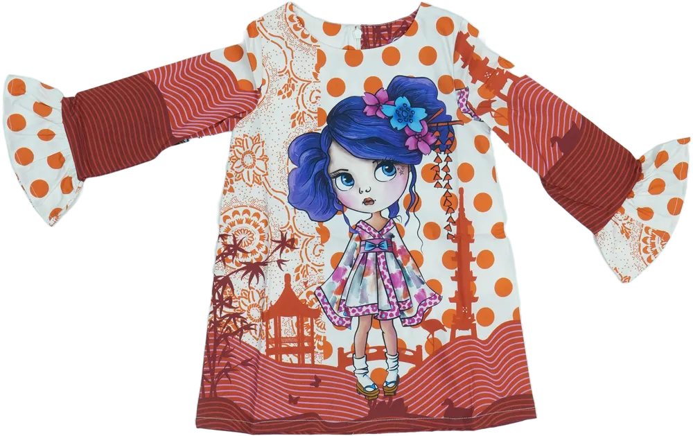 Többszínű Rosalita Ruha EU 104 / UK 4 év / US 4T/XS