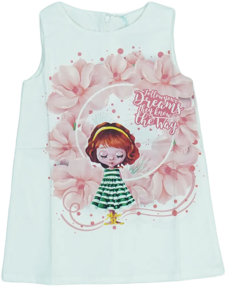 Fehér Rosalita Ruha EU 104 / UK 4 év / US 4T/XS