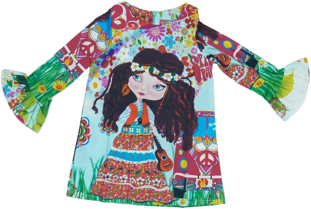 Többszínű Rosalita Ruha EU 104 / UK 4 év / US 4T/XS