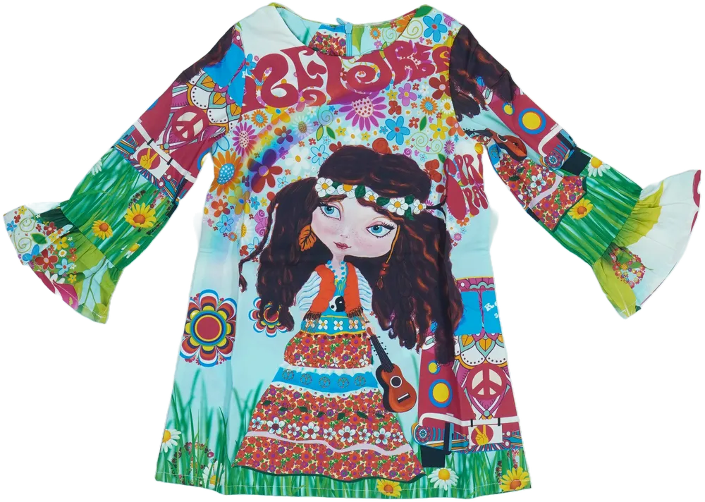 Többszínű Rosalita Ruha EU 116 / UK 6 év / US 6 év/S